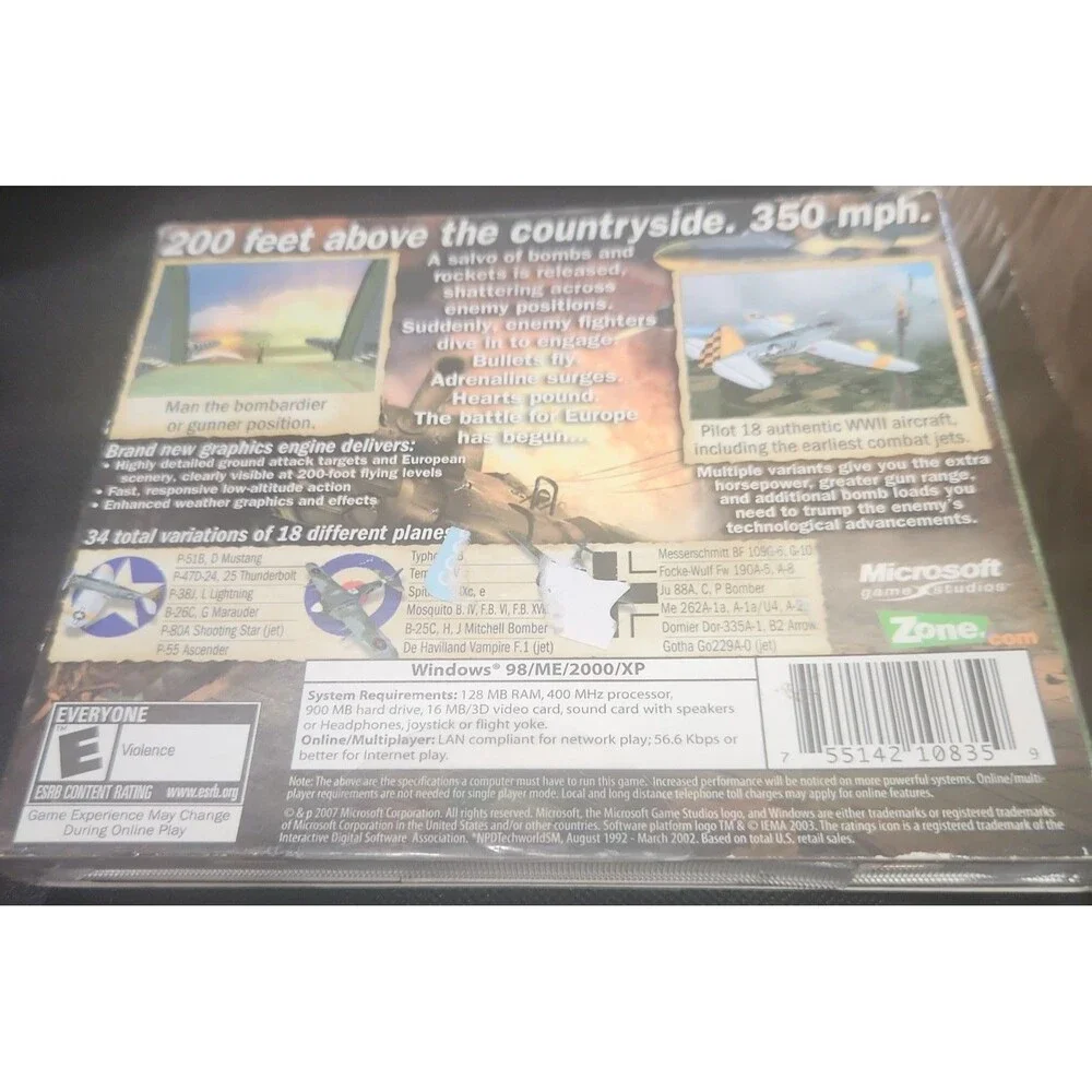 Combat Flight Simulator 3: Battle for Europe PC Game NEW